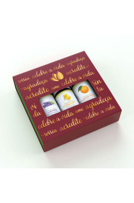 Kit Presente: Laranja Doce, Lavanda, Ylang Ylang Completo