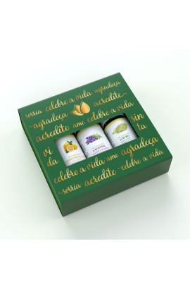 Kit Presente: Lavanda, Limão Siciliano, Louro
