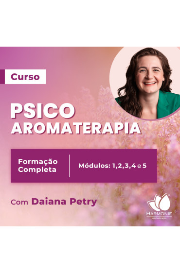 Formação em Psicoaromaterapia - Completo