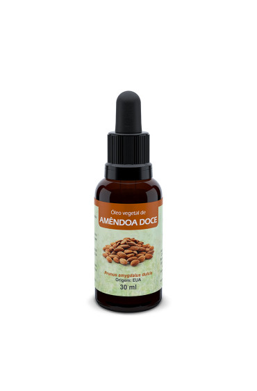 Óleo Vegetal de Amêndoa Doce 30ml