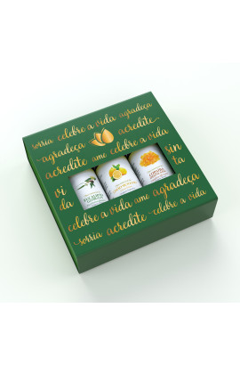 Kit Presente: Copaíba Destilada, Eucalipto Globulus, Limão Siciliano