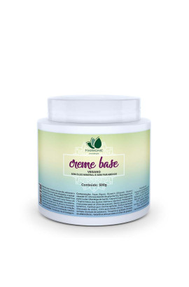 Base Vegana de Creme Neutro - 100% natural