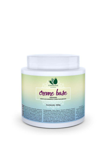 Base Vegana de Creme Neutro - 100% natural