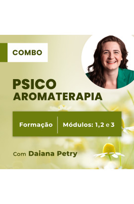 04/08 COMBO PSICOAROMATERAPIA - NÍVEL 1 e 2 - ONLINE