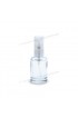 Kit Spray 10ml vidro transparente redondo válvula transparente - 5 unidades