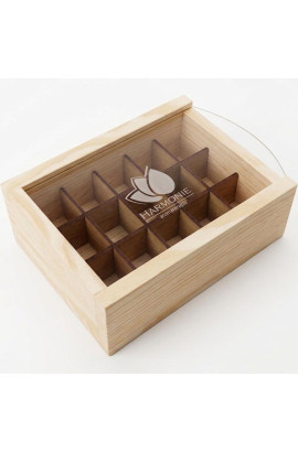 Caixa para óleos essenciais 40 oleos