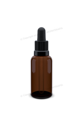 Frasco 30ml vidro âmbar com bulbo e cânula